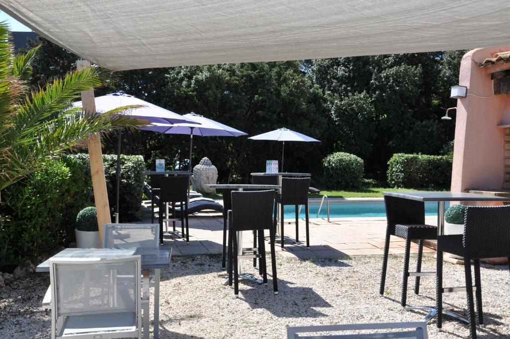 Hôtel de la Vierge Noire Sainte-Maxime Extérieur photo